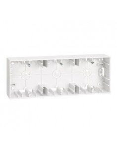 Caja Superficie Para 3 Elementos Blanco Simon 27 27755-65