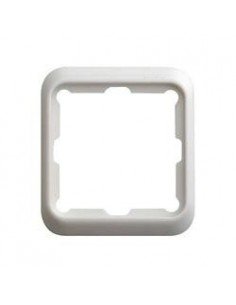 Marco 1 elemento Simon 75 Blanco 75610,30