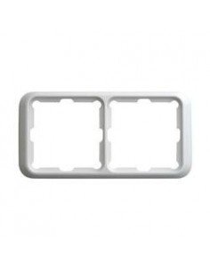 Marco 2 elementos Simon 75 Blanco 75620,30
