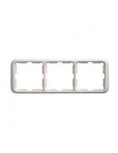 Marco 3 elementos Simon 75  Blanco 75630,30