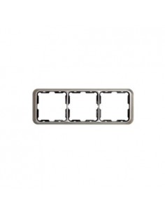 Marco 3 elemento Simon 75 aluminio 75630,33