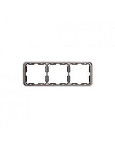 Marco 3 elemento Simon 75 cromado 75630,63