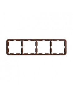 Marco 4 elemento Simon 75 color madera 75640,34