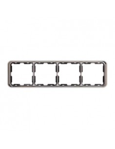 Marco 4 elemento Simon 75 cromado 75640,63