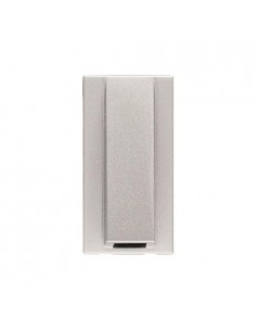 Salida de cable NIESSEN ZENIT 2107 PL 1 módulo Plata