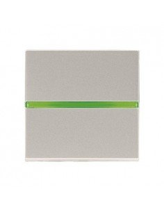 Interruptor con piloto NIESSEN ZENIT N2201.5 PL Plata