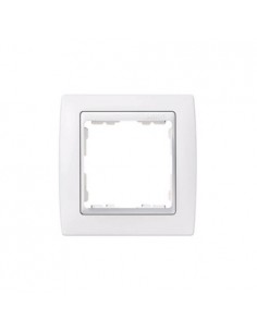 Marco 1 elemento Simon 82 blanco 82610.30