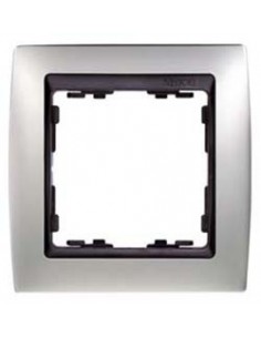 Marco 1 elementos Simon 82 Aluminio -grafito 82814.33
