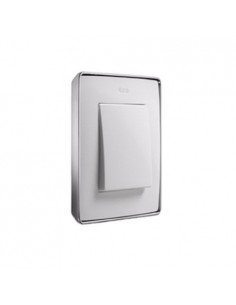 Marco SIMON Detail Metal 82 Select Blanco Base Cromo 82016X0-244