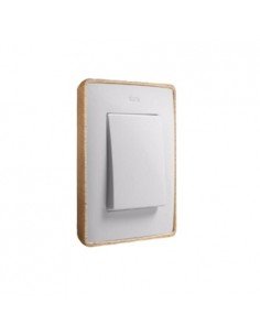 Marco SIMON Detail 82 Select Blanco Base Madera Natural 82016X0-270