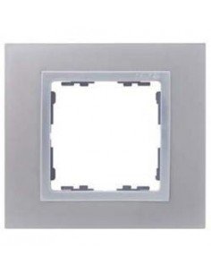 Marco 3 elementos Simon 82 Nature Aluminio 82937.33