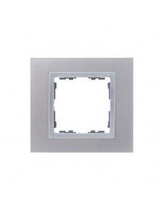 Marco 4 elementos Simon 82 Nature Aluminio 82947.33