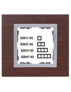 Marco 2 elementos Simon 82 Nature wengué 82927.65