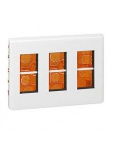 Caja+Marco+soporte Legrand Mosaic 078873 2x3x2 empotrar