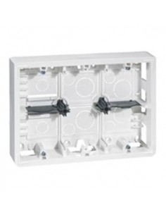 Caja puesto trabajo Legrand Mosaic 080276 2x6 8 m