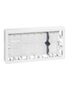 Caja puesto trabajo Legrand Mosaic 080278 2x10 m
