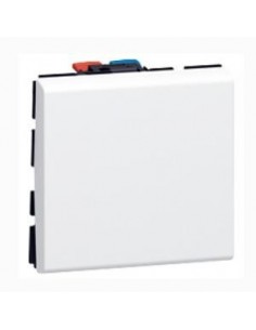 Interruptor Legrand 077010L mosaic 10 A. Dos modulos