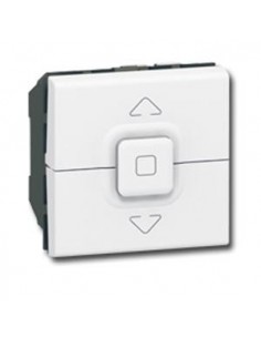 Interruptor persiana Legrand 077026 mosaic .Dos modulos