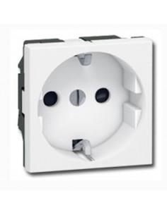 Base enchufe Legrand 077211 mosaic 16 A. DOS modulos