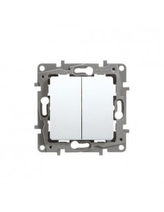 Conmutador Doble  Niloe Legrand 10A Blanco 664702
