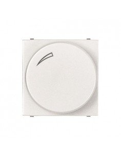 Regulador universal giratorio y de pulsación NIESSEN Zenit 2260.2 BL Blanco