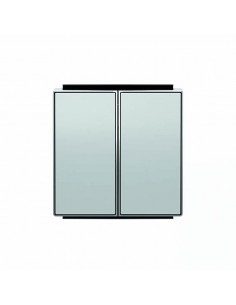 Tecla doble Niessen Sky Plata 8511 PL