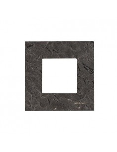 Marco de 1 elemento, 2 módulos  N2271 PZ Niessen Zenit Pizarra