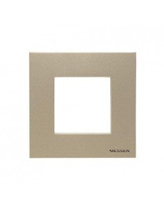 Marco básico de 1 elemento, 2 módulos  N2271 CV Niessen Zenit Cava