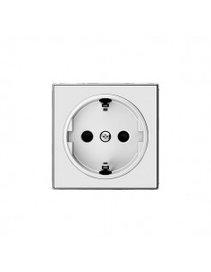 Tapa enchufe Schuko Niessen Sky Blanca 8588 BL