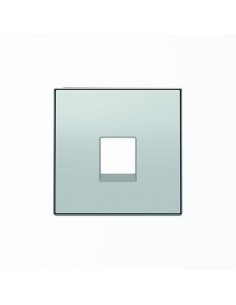 Tapa telefono y Toma datos Niessen Sky Plata 8517 PL