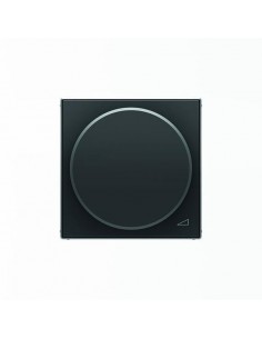 Tapa regulador giratorio Niessen Sky Negro Soft 8560.2 NS