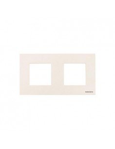 Marco de 2 elementos N2272 BL Niessen Zenit Blanco