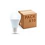 Pack 10 Bombillas LED 8W E27 A60 640lm