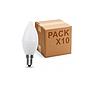 Pack 10 Bombillas led E-14 vela 5W 400Lm