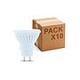 Pack 10 Bombillas Dicroicas LED GU10 10W  120º Cerámica